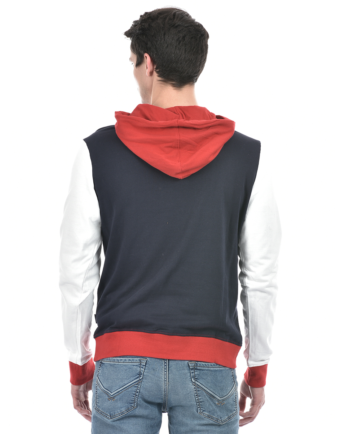 Numero Uno Men Color Block Multicolor Sweat Shirt